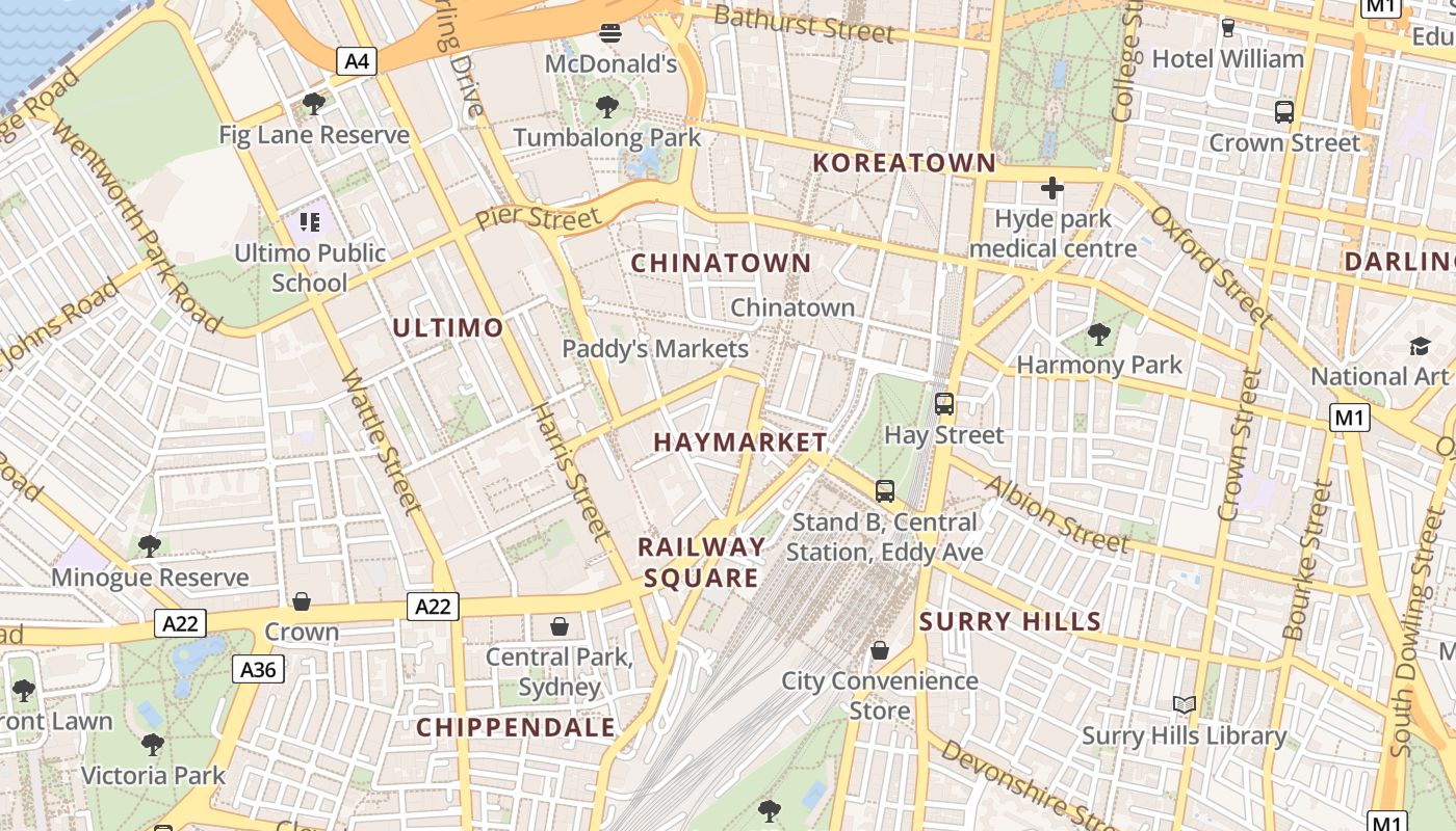 map
